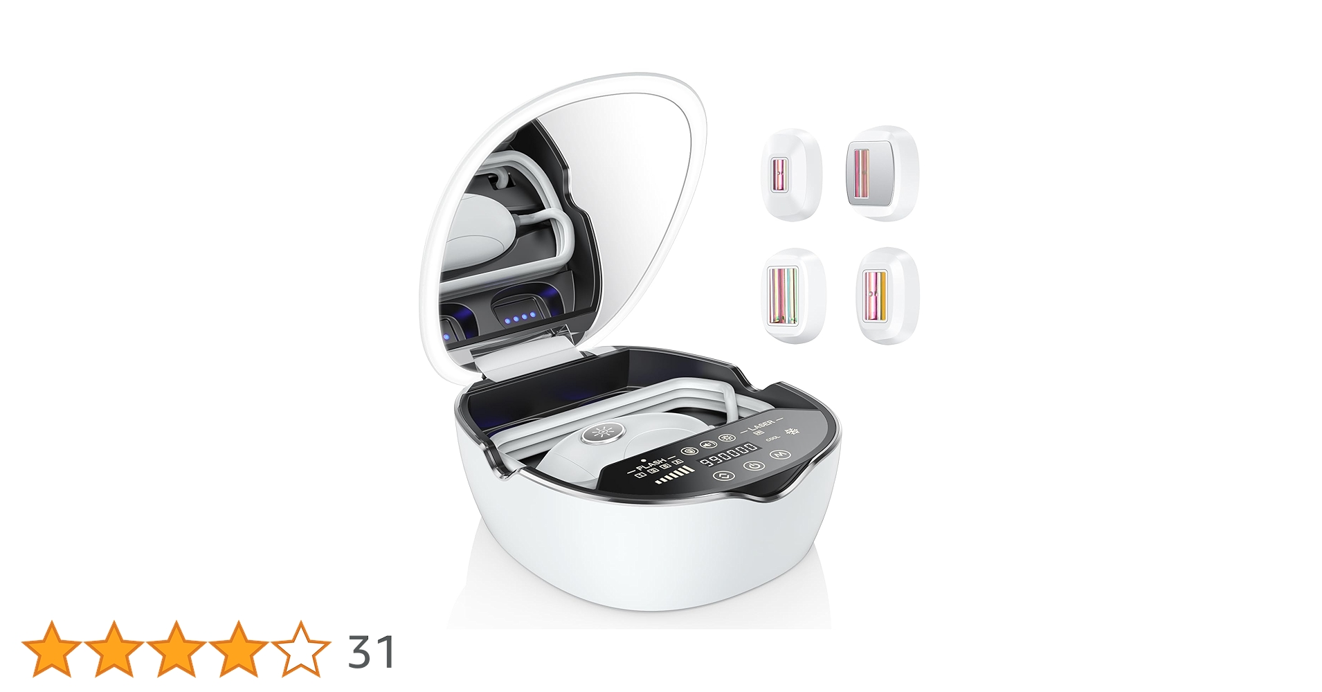 YOYIFUN【家庭用脱毛器】 Amazon | YUNDOO 脱毛器 フラッシュ式 IPL技術 光美容器 家庭用